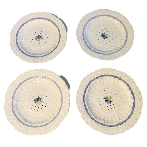 Spode’s Jewel “Old Concord” 9 1/4” Luncheon 4pc Plates - Picture 6 of 6